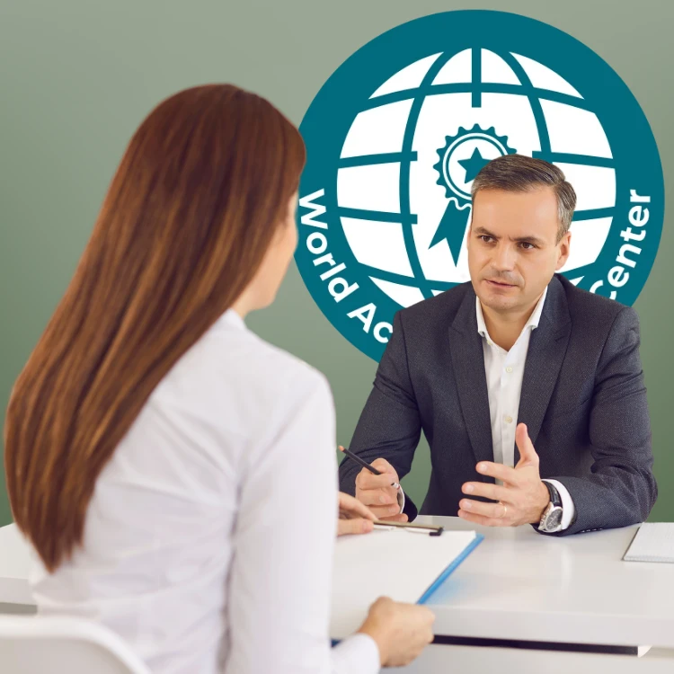 Professional conformity assessment meeting reviewing evidence, procedures and technical information